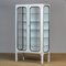 Vintage Glass & Iron Medical Cabinet, 1970s 1