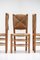 Chaises de Salon Mid-Century par Charlotte Perriand, Set de 6 2