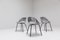 Mid-Century Aluminium Stühle von Pierre Guariche, 3er Set 4
