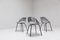 Mid-Century Aluminum Chairs by Pierre Guariche, Set of 3 4