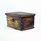 Antique Wooden Trunk with Praying Books, Czechoslovakia, 1880s, Image 1