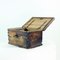 Antique Wooden Trunk with Praying Books, Czechoslovakia, 1880s 10