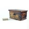 Antique Wooden Trunk with Praying Books, Czechoslovakia, 1880s 15