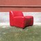 Italian Red Lounge Chairs, 1980s, Set of 2, Image 18