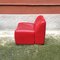 Italian Red Lounge Chairs, 1980s, Set of 2 12