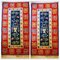 Tapis Kilim Art Deco en Laine, 1930s, Set de 2 1