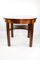 Brown Round Kitchen Table in High Gloss, 1970s, Image 7