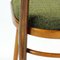 Oak and Fabric Dining Chairs from Interier Praha, Czechoslovakia, 1966, Set of 4 5