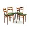 Oak and Fabric Dining Chairs from Interier Praha, Czechoslovakia, 1966, Set of 4, Image 16