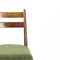 Oak and Fabric Dining Chairs from Interier Praha, Czechoslovakia, 1966, Set of 4 2