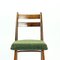 Oak and Fabric Dining Chairs from Interier Praha, Czechoslovakia, 1966, Set of 4 14