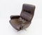 Dark Brown Leather Lounge Chair from de Sede, 1960s, Image 7
