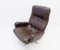 Fauteuil en Cuir Marron Foncé de de Sede, 1960s 7