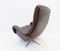 Dark Brown Leather Lounge Chair from de Sede, 1960s, Image 9