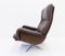 Dark Brown Leather Lounge Chair from de Sede, 1960s, Image 11