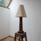 Wooden Totem Table Lamp from Temde, 1960s 9