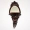 Antique Victorian Carved Eagle Mirror with Shelf 2