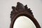 Antique Victorian Carved Eagle Mirror with Shelf 7