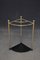 Antique Edwardian Corner Umbrella Stand in Brass, Image 1