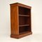 Antique Victorian Walnut Open Bookcase, Image 4