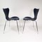 Chaises de Salon par Arne Jacobsen pour Fritz Hansen, 1990s, Set de 3 2