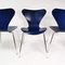 Chaises de Salon par Arne Jacobsen pour Fritz Hansen, 1990s, Set de 3 4