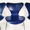 Sedie da pranzo di Arne Jacobsen per Fritz Hansen, anni '90, set di 3, Immagine 3