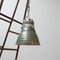 Lámpara colgante de vidrio mercurizado de Zeiss Ikon, años 40, Imagen 12