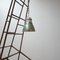 Lámpara colgante de vidrio mercurizado de Zeiss Ikon, años 40, Imagen 7