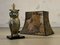 Lampada da tavolo Metsl Owl in argento, Francia, anni '60, Immagine 4