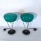 Murano Glass Table Lamps by De Majo, 1970s, Set of 2, Image 2