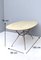 Midcentury Wooden and Iron Dining Table with Glass Top, Italy 1950s 13
