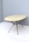 Midcentury Wooden and Iron Dining Table with Glass Top, Italy 1950s, Image 7