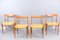 Vintage Teak Dining Chairs by H. W. Klein for Bramin, Set of 4 4
