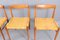 Chaises de Salon Vintage en Teck par HW Klein pour Bramin, Set de 4 10