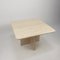 Italian Travertine Coffee Table, 1987 1