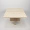 Italian Travertine Coffee Table, 1987 4