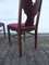 Oak Chairs with Spade Signs, 1940s, Set of 5, Image 6