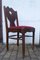Oak Chairs with Spade Signs, 1940s, Set of 5, Image 2