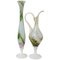 Mid-Century French Opaline Vases, Set of 2 1