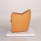 Leather Armchair in Yellow Ocher Brown from Leolux, Image 10