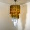Spiral Murano Glass Chandelier from Venini, Image 2
