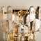 Palazzo Gilt Brass and Glass Wall Lights by J.T. Kalmar, 1970s, Set of 2 5