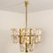 Light Florida Crystal Glass Chandelier and Wall Lights from Kalmar, Set of 5 6