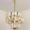 Light Florida Crystal Glass Chandelier and Wall Lights from Kalmar, Set of 5 14