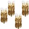 Light Florida Crystal Glass Chandelier and Wall Lights from Kalmar, Set of 5 10