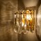 Palazzo Gilt Brass and Glass Wall Light by J.T. Kalmar 10