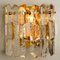 Palazzo Gilt Brass and Glass Wall Light by J.T. Kalmar 5