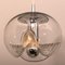 Large Clear Glass Wall Sconce by Koch & Lowy for Peill & Putzler, Image 17