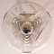 Large Clear Glass Wall Sconce by Koch & Lowy for Peill & Putzler 13